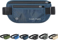 Travel Money Belt with Slim Anti-Theft RFID Passport Holder for Travel | Waist Pack Concealed under Clothes for Ultimate Protection of Credit Cards, Cash, Passport & Documents, Navy Blue by TravelInspira