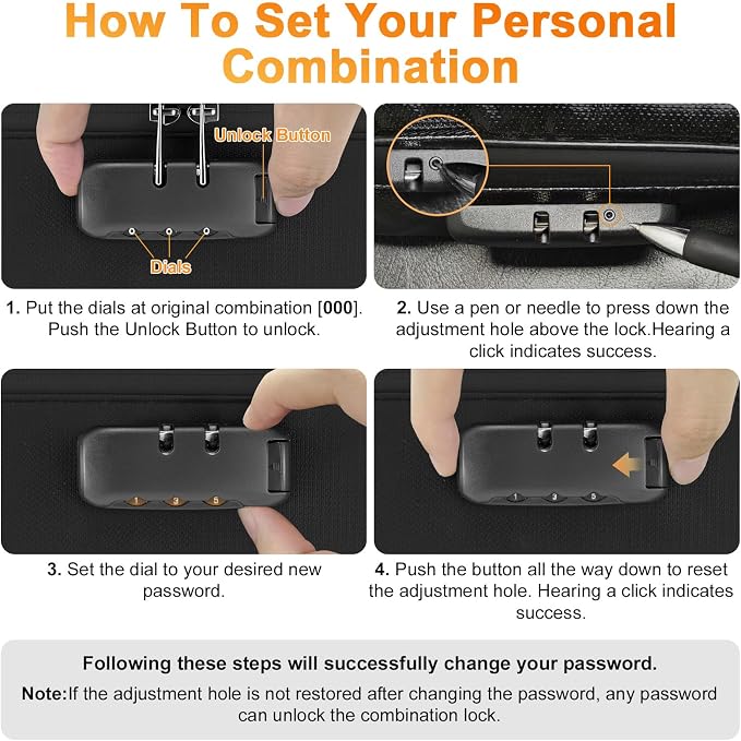 Fireproof Waterproof Document Bag with Lock for Important Files | Zipper Closure, Fits Laptop & Passport, Portable Travel Case, Secure Document Storage - Image 7
