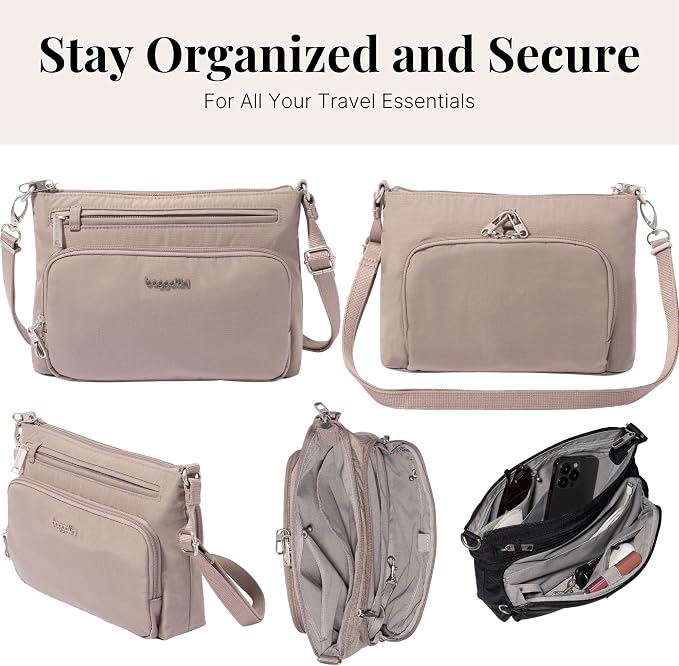 Baggallini Securtex Anti-Theft Keepsake Crossbody - Image 5