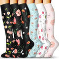 QUXIANG Compression Socks for Women & Men 15-20 mmHg, Best for Medical, Nursing, Running, Athletic, Varicose Veins, Travel by QUXIANG