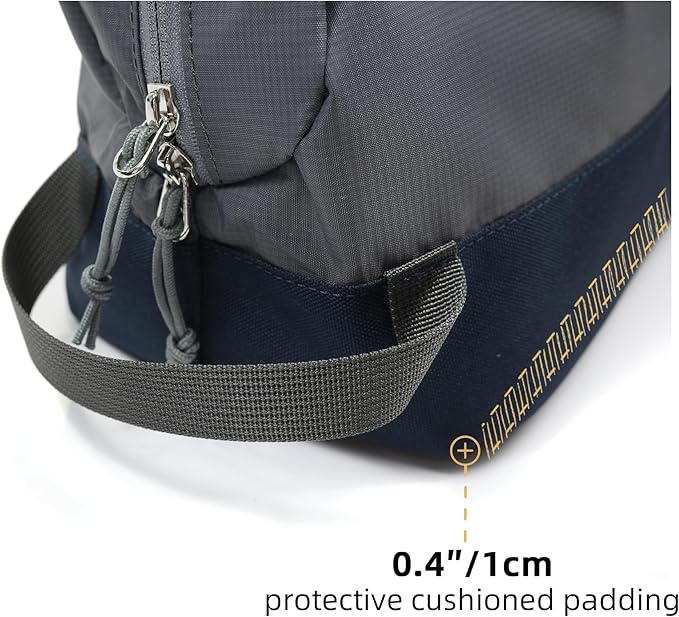 Travel Toiletry Bag 8L, Large Packing Cube with Waterproof TPU Wet/Dry Compartment - Image 6