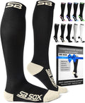 SB SOX Compression Socks for Men & Women (20-30mmHg) | Best Quality Compression Socks for Flying, Medical, Sports, Wide Calf Fit, Pregnancy, and Daily Wear. Trusted since 2016. by SBSOX