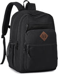 VASCHY Anti Theft Travel Backpack for Men & Women with RFID Blocking, 15.6in Laptop Backpacks, Bookbag for College, Work, Black by Vaschy
