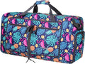 Woogwin Travel Duffel Bag Large Foldable Waterproof Overnight Bag for Beach Swim Bags Pool Sports Gym by woogwin