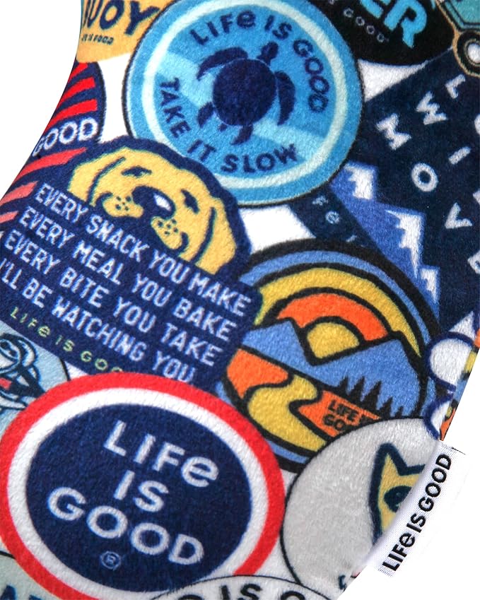 Life is Good Neck Pillow with Soft Memory | All-Over Print, U-Shaped, Cozy Cushioning Cradles Your Head and Spine for Long Trips - Image 4
