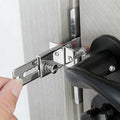 Portable Door Lock for Travel，Hotel Door Safety Locks from Inside，Quick No-Tool Installation, for Additional Safety and Privacy, Perfect for Traveling Hotel Home Apartment College by Unknown