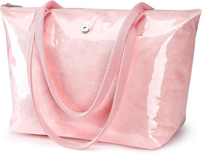 KALIDI Tote Bag for Women Nylon Top-Handle Purse,Large Capacity Shoulder Hobo handBag with Zipper Leisure Foldable Weekend - Image 3