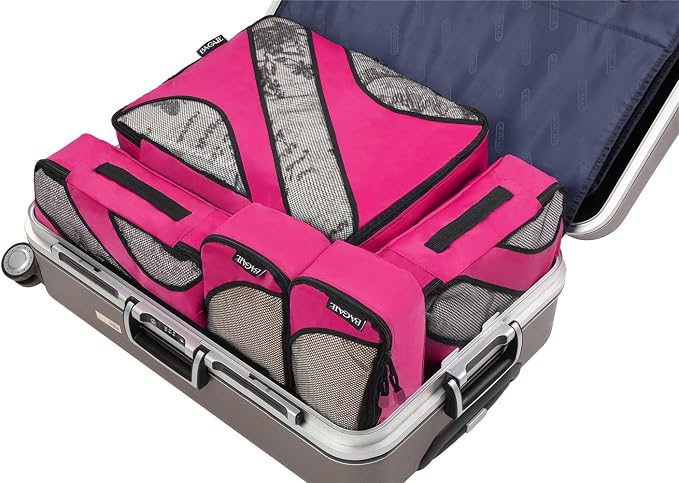 BAGAIL 6 Set Packing Cubes,Travel Luggage Packing Organizers - Image 5