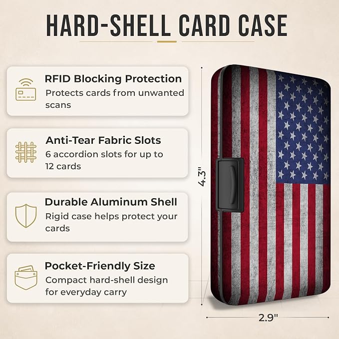 TopMost Aluminum Wallet, Card Case Wallet, Metal RFID Credit Card Holder for Men & Women, 6 Cotton Slots for 10-12 Cards And Bills, Rfd Protective - Image 2