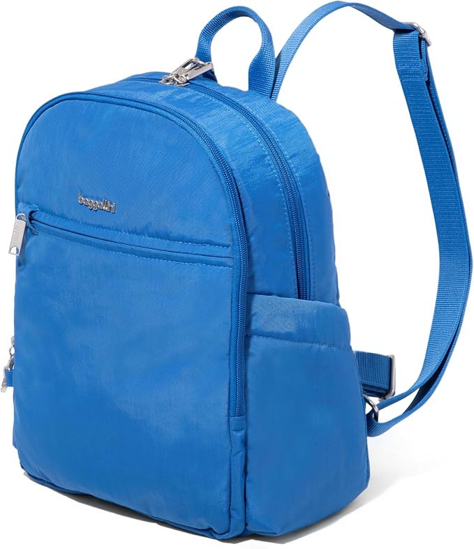 Securtex Anti-Theft Getaway Backpack - 9.4"x13"x5" Travel Safe Bag w/Locking Zippers, Slash-Resistant, RFID - Image 5