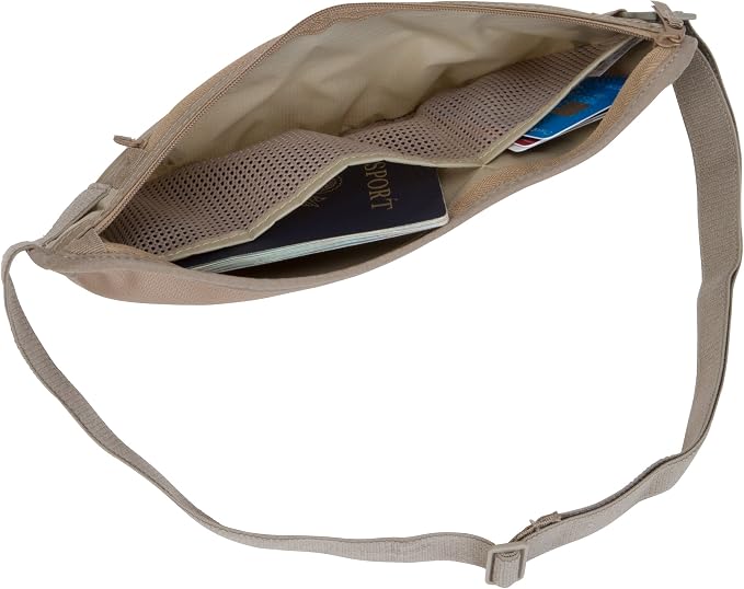 Eagle Creek Undercover Hidden Pocket - Travel Money Belt for Men and Women, Khaki - Image 5