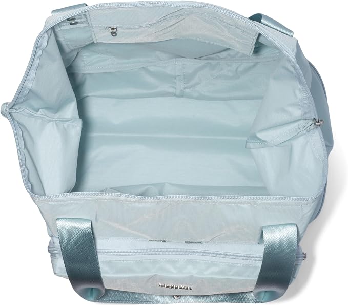 Baggallini Carryall Expandable Lightweight Travel Tote 22" Packable Folding Compact Nylon Washable Weekender w/Luggage Sleeve - Image 9
