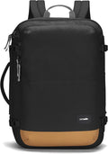Pacsafe GO Anti Theft 34L Carry-on Backpack, Jet Black by Pacsafe
