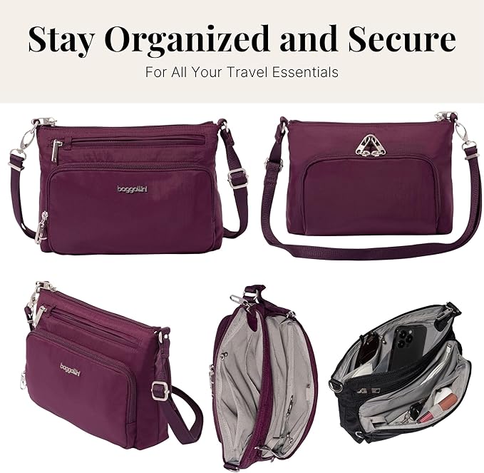 Baggallini Securtex Anti-Theft Keepsake Crossbody - Image 5