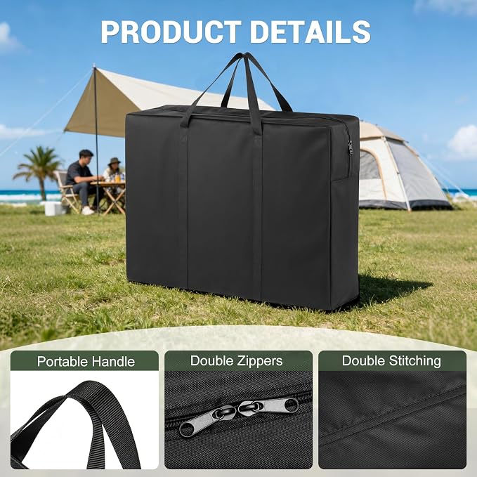 Folding Camping Table Carry Bag 35x4x21in 600D - Image 3