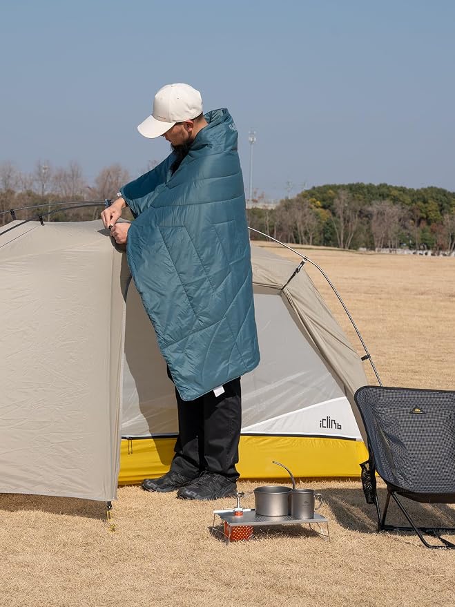 3M Thinsulate Insulation Warm Camping Blanket Ultralight Compact - Image 2