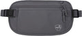 Money Belt, Hidden Travel Wallet for Passport, RFID Blocking Passport Pouch, Undercover Fanny Pack(Grey) by SUPACOOL