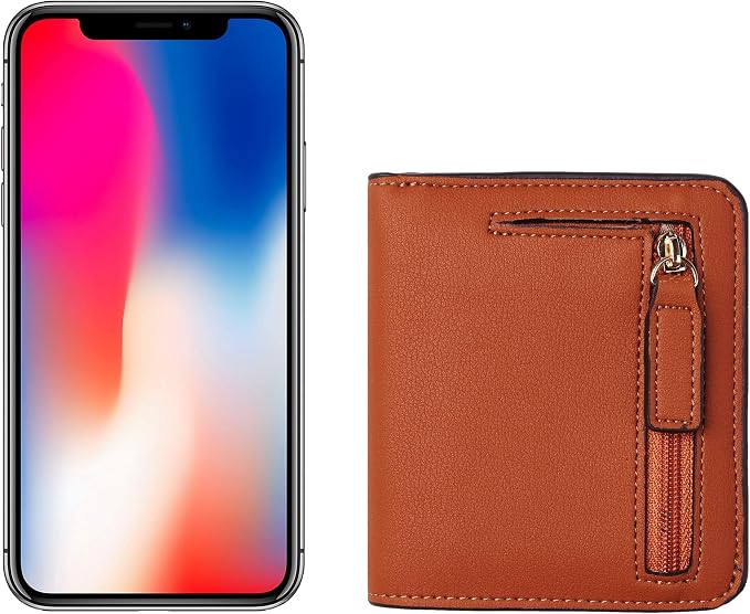 Toughergun Women’s Small Slim Leather Wallet with RFID Protection, Compact Bifold Mini Purse with Clear ID Window - Image 6