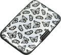 RFID Aluminum Wallet Credit Card Protector Case Holder for Men Women | Mini RFID Aluminum Wallet Credit Cards Holder Business Card Case Metal ID Case for Men Women(Little Butterflies) by ELFISH