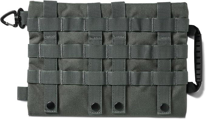 Pelican ModPak Storage Pouch Travel Organizer - Large (Charcoal) | Fabric storage pouch with external attachment points for electronics, personal care and travel gear - Image 2