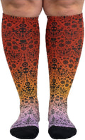 Crazy Compression Socks, Comfortable Support Socks for Recovery, Travel, Hiking, and Long-Hour Comfort w/Fun Designs by CrazyCompression
