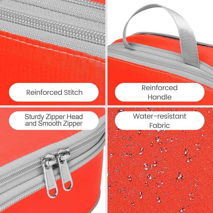 Cambond Compression Packing Cubes for Travel - Luggage Suitcase Organizer | Compression Zip Design for Space-saving, Expandable, Lightweight, Keep Clothes Sorted, Luggage Space Tidy, Carry on Pack Fast - Image 8