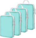4 Set Packing Cubes For Travel Essentials, Luggage Packing Organization Cubes Suitcase Organizer Bags Set For Luggage Travel Packing Cubes For Suitcases Durable (4 Pcs, Blue) by Unknown