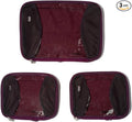 Baggallini Compression Cube 3-piece set - Lightweight Compression Packing Cubes for Travel by baggallini