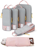 BAGSMART Compression Packing Cubes for Travel Essentials | 14 Set /6 Set /4 Set/2 Set, Lightweight, Durable by BAGSMART
