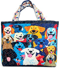 Women's Quilted Tote Bag – Lightweight Large Capacity Foldable for Travel | 20.87" L x 15.75" H by Unknown