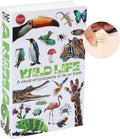 Diversion Book Safe with Combination Lock, Secret Hidden Storage Box, Wild Life Encyclopedia Design with Real Paper Pages, 9.3''x6.0''x2.3'', Sturdy Metal Interior, Discreet Security Organizer by Ulixu