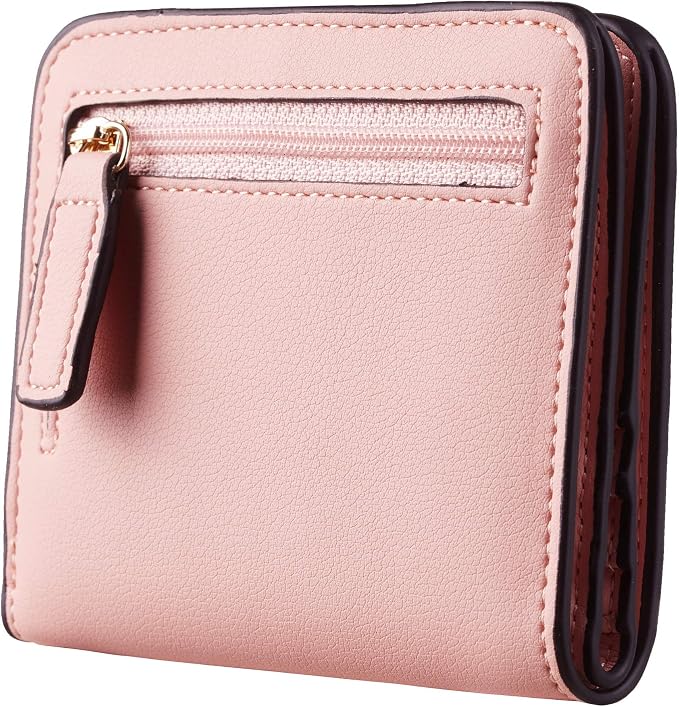 Toughergun Women’s Small Slim Leather Wallet with RFID Protection, Compact Bifold Mini Purse with Clear ID Window - Image 5