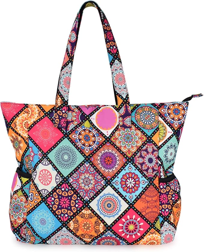 CLOUDMUSIC Shoulder Tote Bag For Nurses Teachers Work Gym Travel Beach Women With Large Capacity Waterproof - Image 4