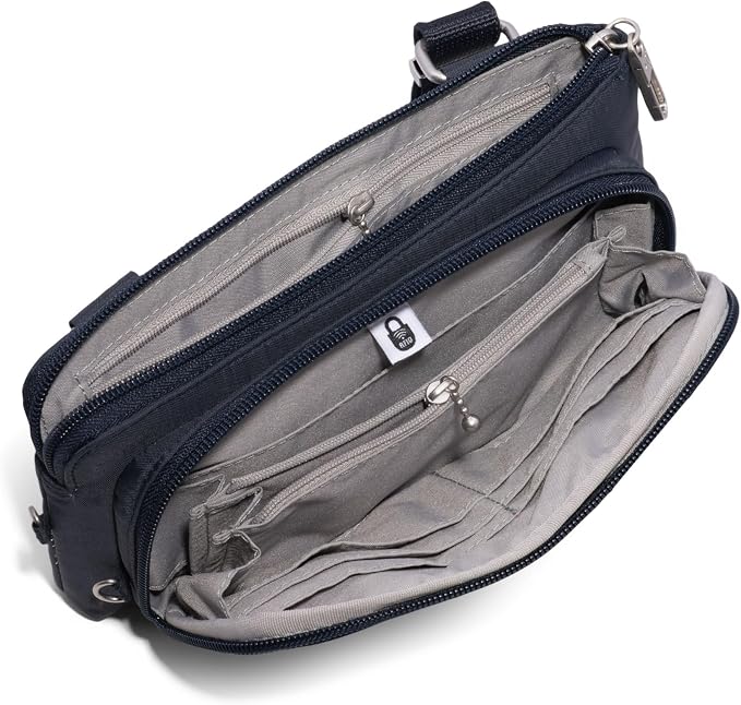 Baggallini Classic Anti-Theft Mini Wallet Crossbody - Image 9