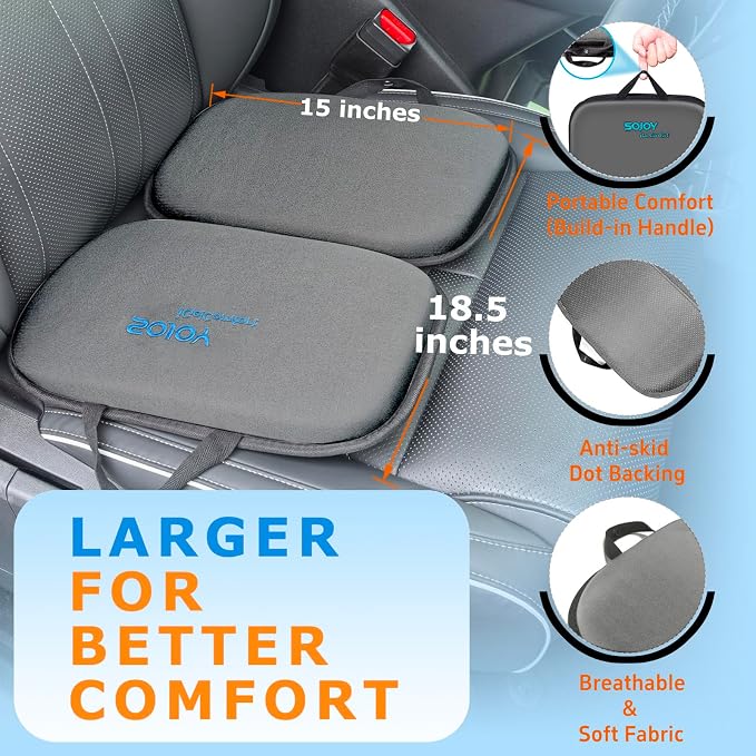 3 in 1 Gel Seat Cushion (Darkgray) - Image 2