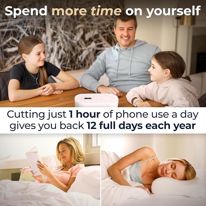 Mindsight Timed Lock Box | Unplug from Phones, Video Games, Social Media, Snacks & Cravings | 3 Modes based on Willpower | Easy to Use | Out of Sight ~ Out of Mind | Boost Your Mental Wellness - Image 6