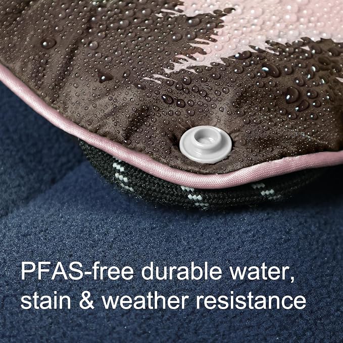 Mini Camping Blanket, Puffy Polar Fleece Blanket Lightweight Warm Outdoor Blanket for Camping,Traveling, Stadium, Hiking, Picnics - Image 4