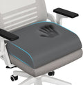 TranquilRelax Memory Foam Seat Cushion for Office Chair, 3-Inch, Gray | Medium-firm Support for Long Sitting, Washable Mesh Cover, Non-slip Base, Perfect for Car Seats & Short Drivers by Unknown