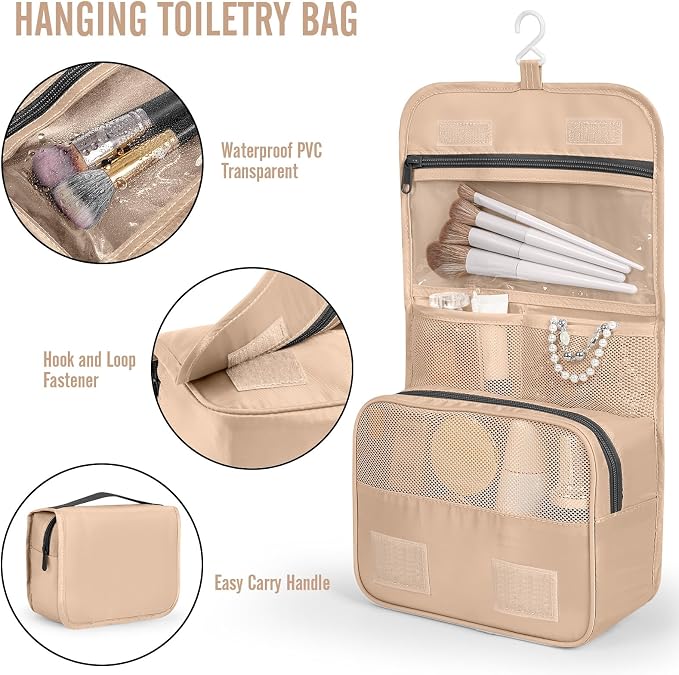 Veken 8 Set Packing Cubes for Travel Essentials, Suitcase Organizer Bags in 4 Sizes, Carry-On Luggage Accessories with Laundry Bag, Airplane Must Have with 99-Count Mesh Holes - Image 3