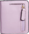 Gostwo Small Wallet for Women, Slim Bifold Credit Card Holder, Compact RFID Blocking Cash Wallet, Billfolds Thin Leather Zipper Pocket, Mini Wallet Gift for Ladies Teen Girls Travel with ID Window by Gostwo