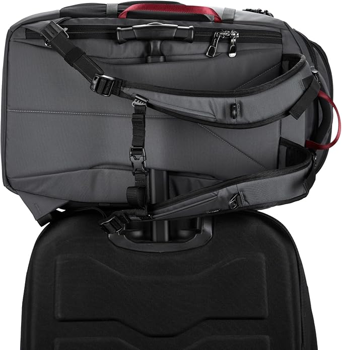 Pacsafe Venturesafe EXP35 Anti Theft Travel Backpack, Slate - Image 6