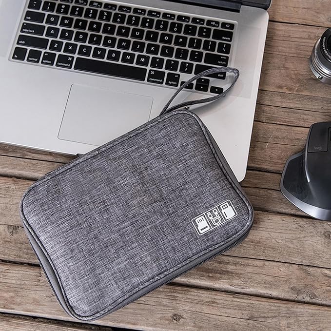 Organizer Case Small Electronic Devices USB Charger Accessories Mouse Phone Cable SD Power Bank Earphone - Image 5