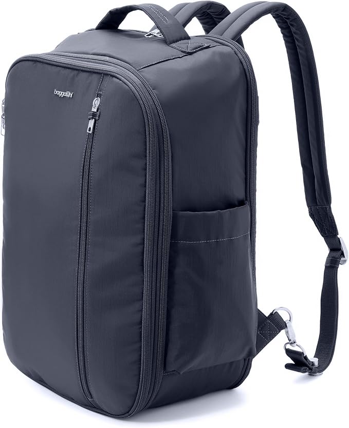 Securtex® Classic Anti-Theft Convertible Travel Backpack - 11x17” Carry-On, Fits 16” Laptop, Locking Zippers, Expandable - Image 2