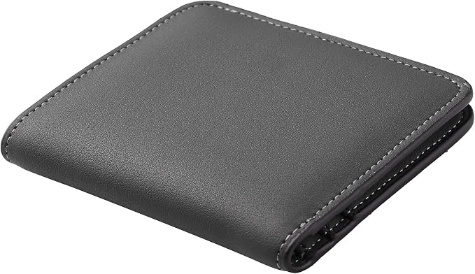 Toughergun Women’s Small Slim Leather Wallet with RFID Protection, Compact Bifold Mini Purse with Clear ID Window - Image 3