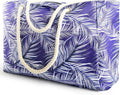 SRISE Large Beach Bag for Women & Men, Beach Bags Waterproof Sandproof, Travel Tote Bag, Swim Pool Bag for Family Outdoor by Unknown