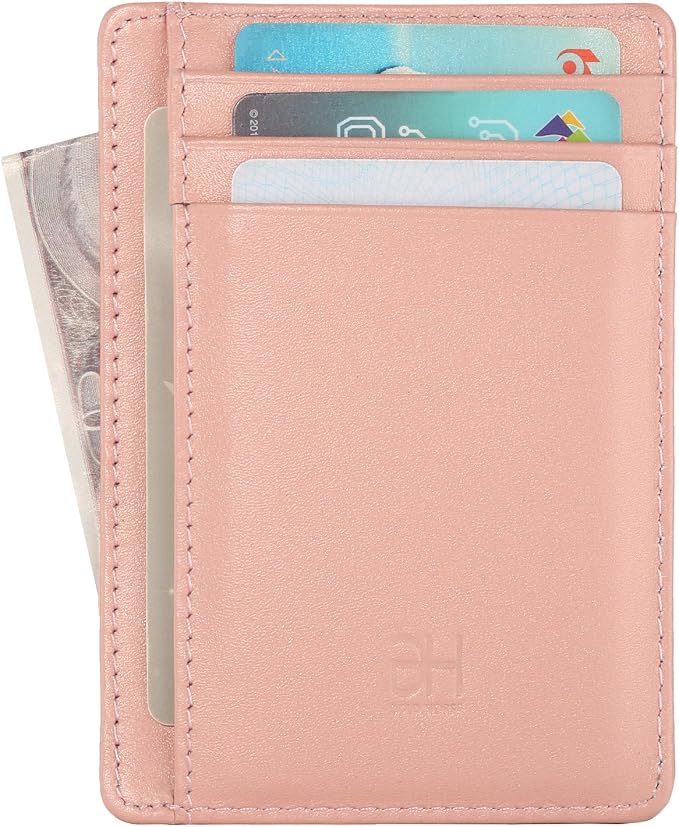 GH GOLD HORSE Slim RFID Blocking Card Holder Minimalist Leather Front Pocket Wallet for Women | Slim by GH+GOLD+HORSE
