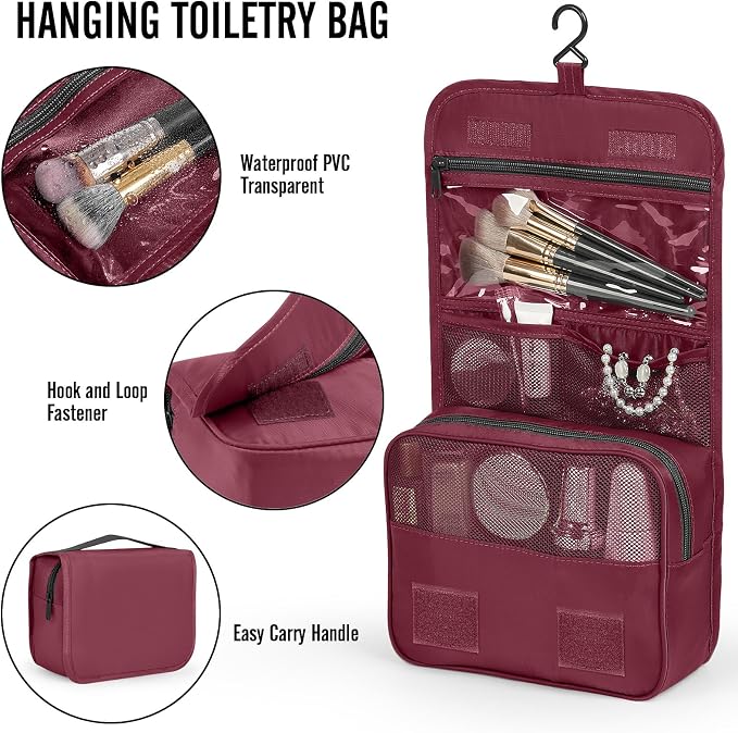 Veken 10 Set Packing Cubes for Travel Essentials, Suitcase Organizer Bags in 4 Sizes, Carry-On Luggage Accessories with Laundry Bag, Airplane Must Have with 99-Count Mesh Holes - Image 3