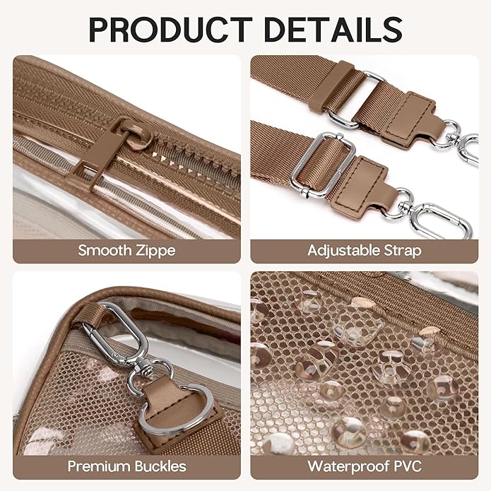 FODOKO Wristlet wallets for Women RFID crossbody bags with 4 Zippers | Checkered quilted nylon with credit card slots, cell phone organizer, and coin purse for travel and everyday carry - Image 5