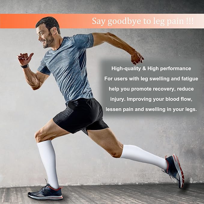 FEYHAY Copper Compression Socks (8 Pairs) 15-20 mmHg Circulation is Best Athletic & Daily for Men & Women, Running, Climbing - Image 2
