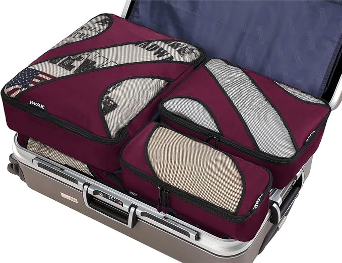 BAGAIL 6 Set Packing Cubes,Travel Luggage Packing Organizers - Image 5